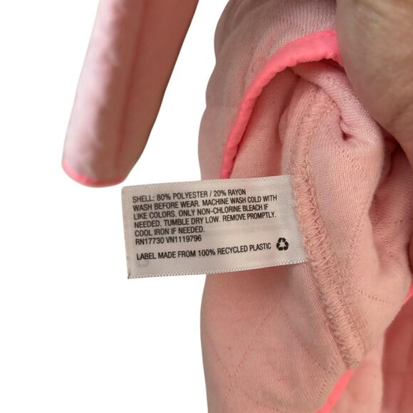 Cat & Jack Pullover Youth XL 14 16 Quilted Snap Neck Kangaroo Pocket Sweater - Picture 6 of 7